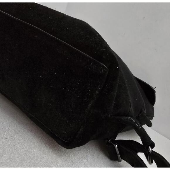 Kapten & Son Gothenburg Backpack #BE KAPTEN Black Suede & Canvas - Picture 10 of 15